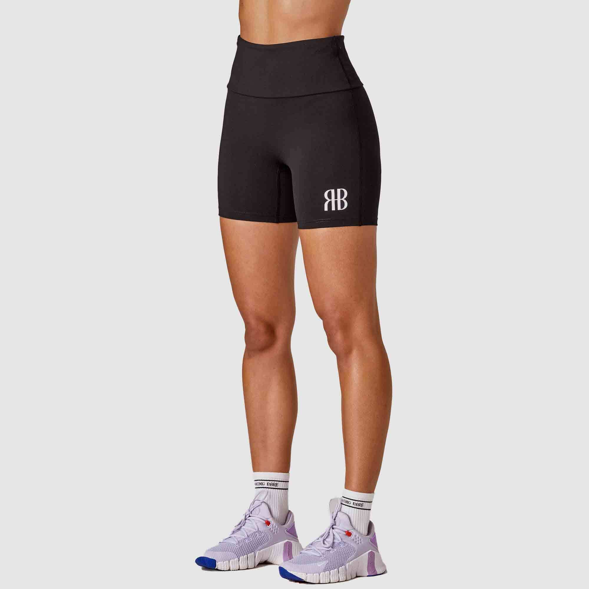 Running Bare Womens Ab Waisted Camelflage Bike Tight 5 Inch