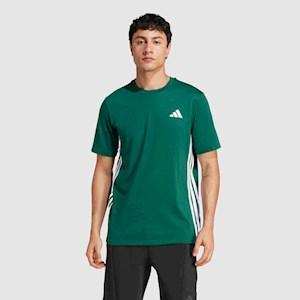 adidas Mens Essentials FeelReady 3 Stripes Tshirt