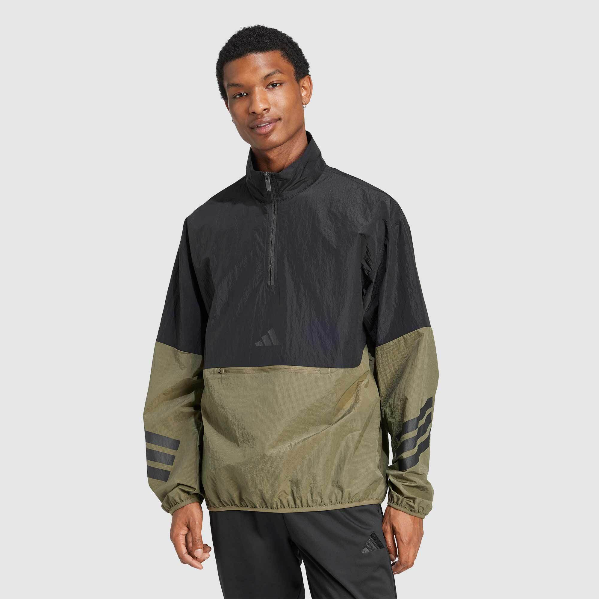 adidas Mens Future Icon 3 Stripes Woven Sweat
