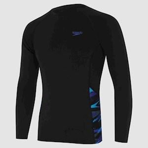 Speedo Mens Splice Longsleeve Suntop