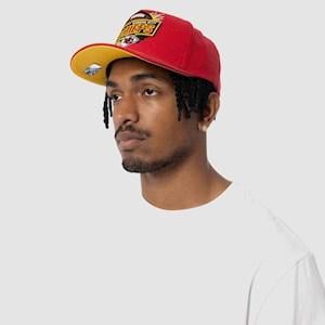 Mitchell & Ness Mens Pigskin Session Kansas City Chiefs Cap