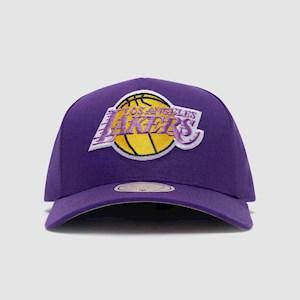Mitchell & Ness Mens Team Colour EG Los Angeles Lakers Cap