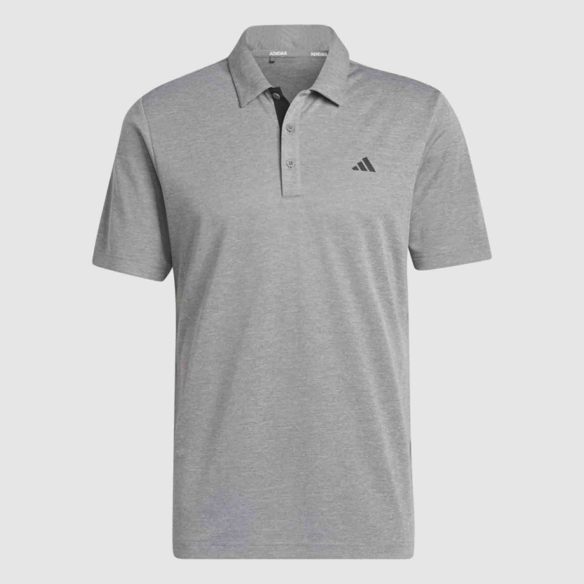 adidas Mens Drive Heather Polo