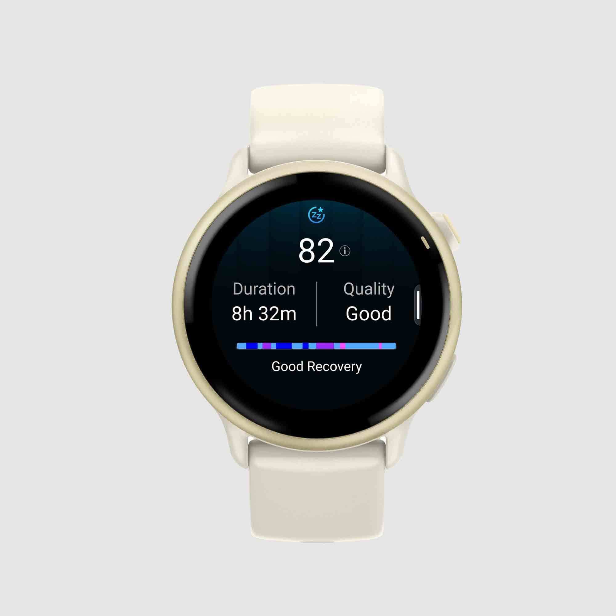 Garmin Vivoactive 6 GPS Watch Bone/Lunar Gold