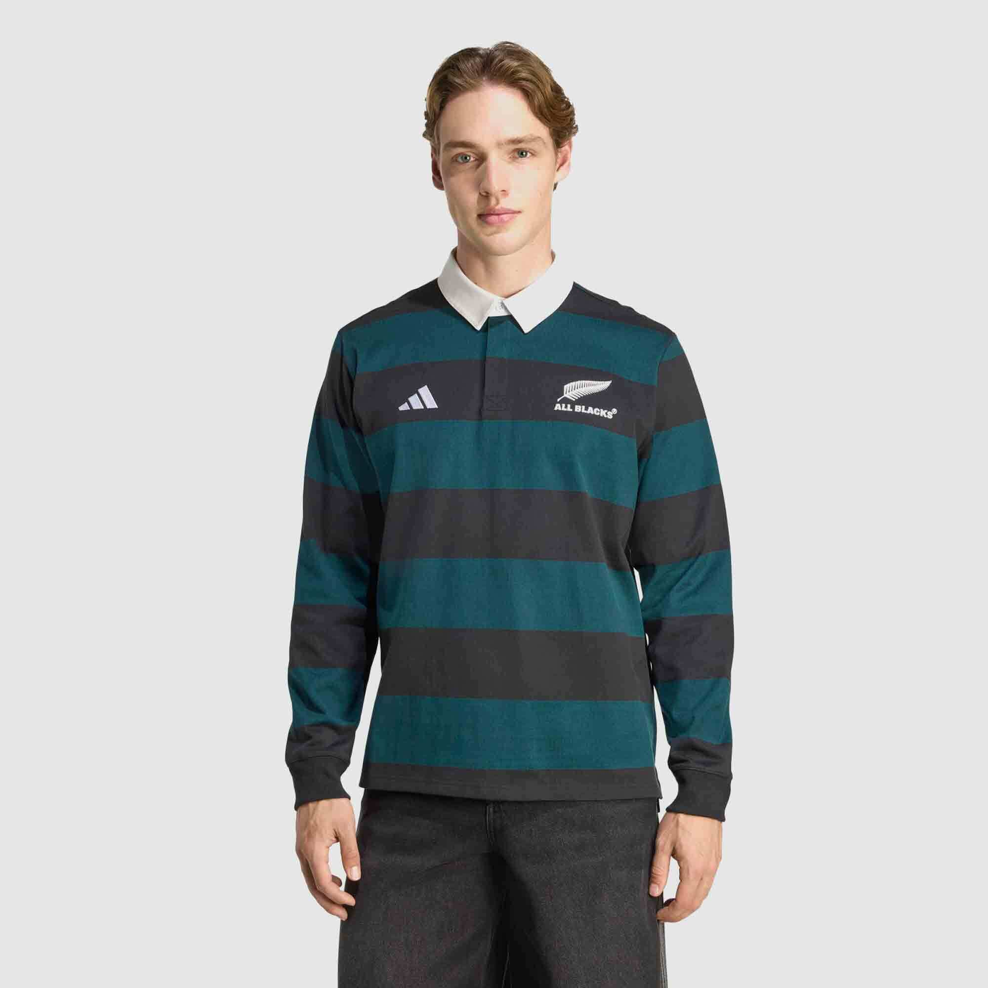 adidas Mens All Blacks Heritage Polo