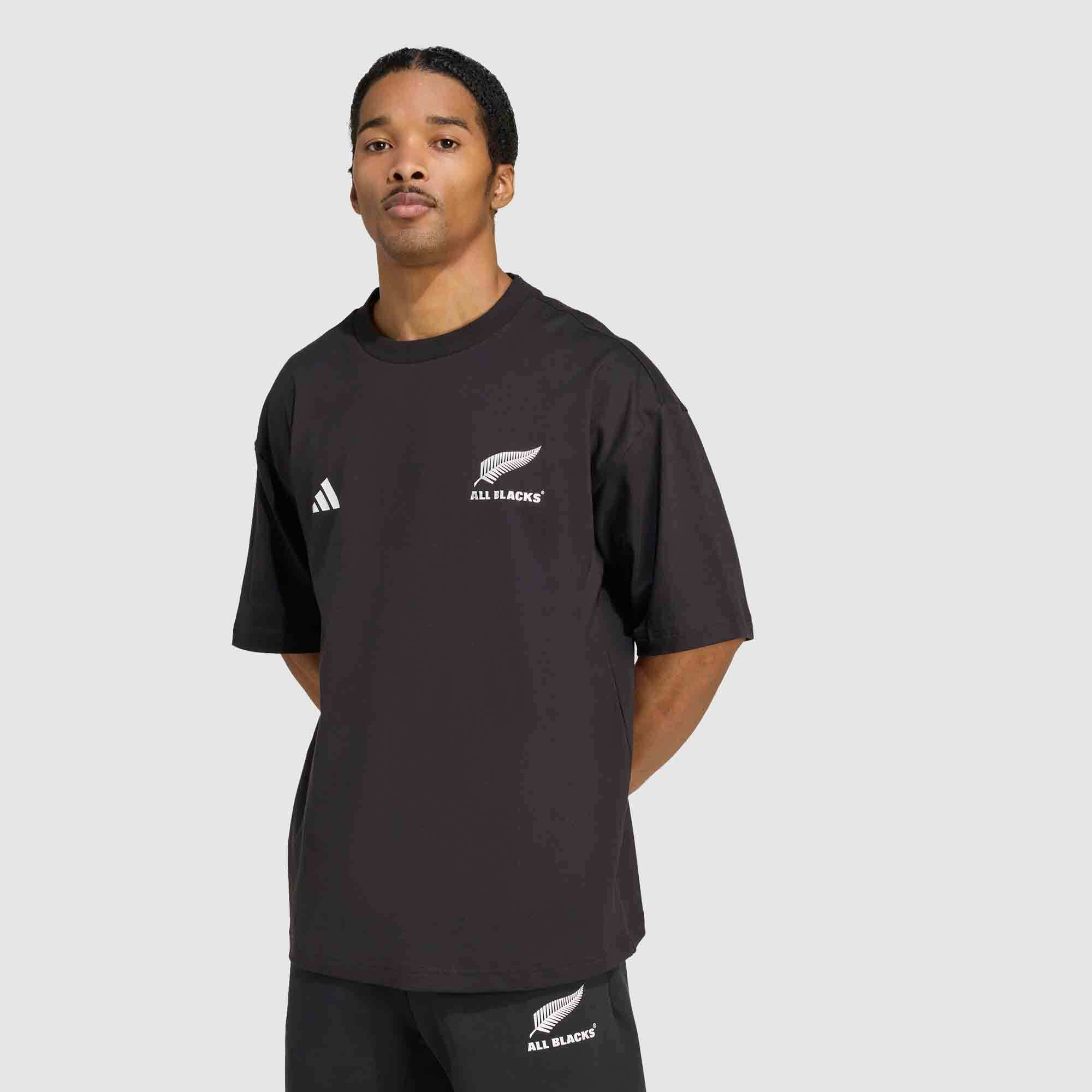 adidas Mens All Blacks Presentation Tshirt