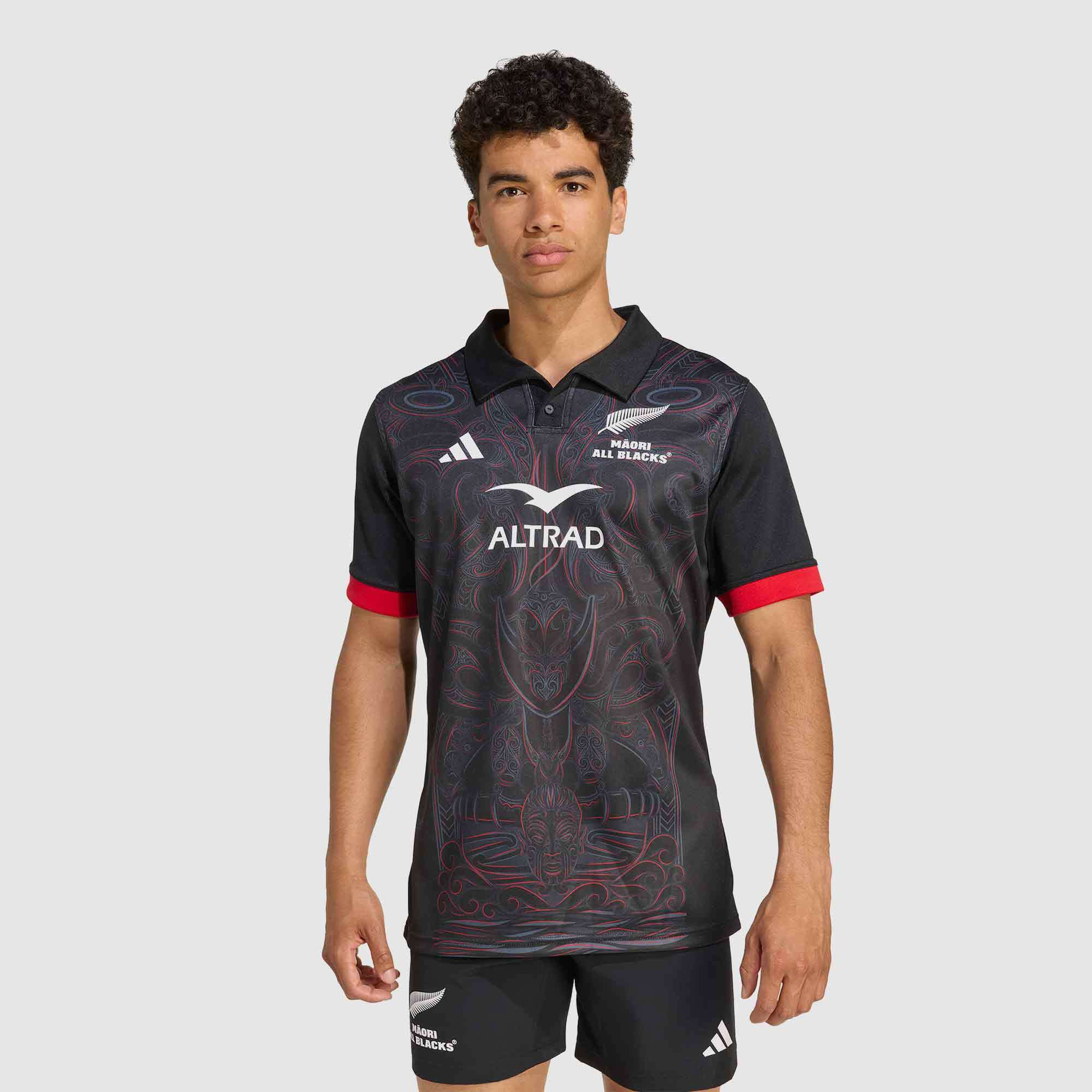 adidas Mens All Blacks Maori Home Jersey