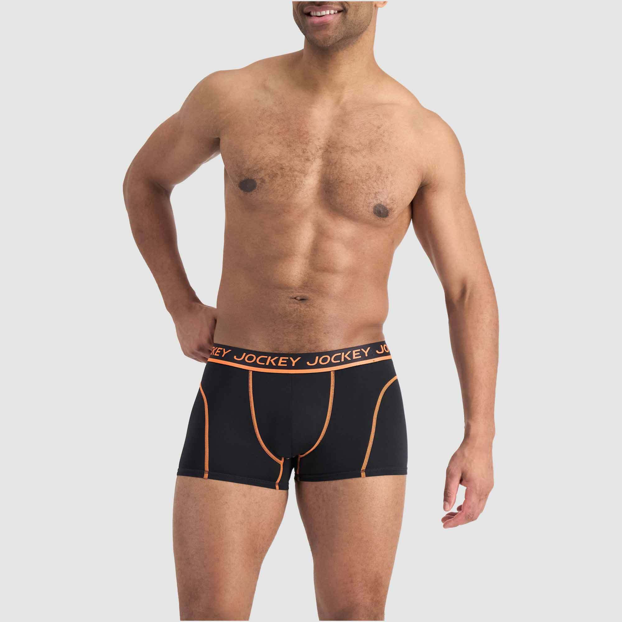 Black/Orange