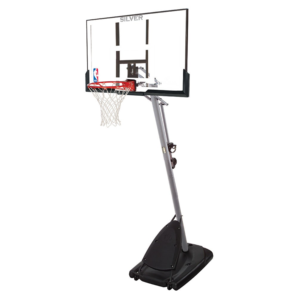 Nba Basketball System Basketball System Silver | Rebel Sport