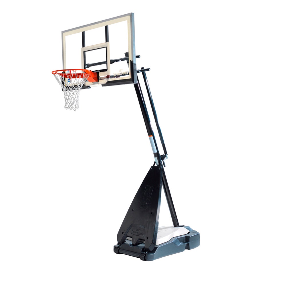 Nba Basketball System Spalding NBA Portable Hybrid Basketball System 54inch | Rebel Sport
