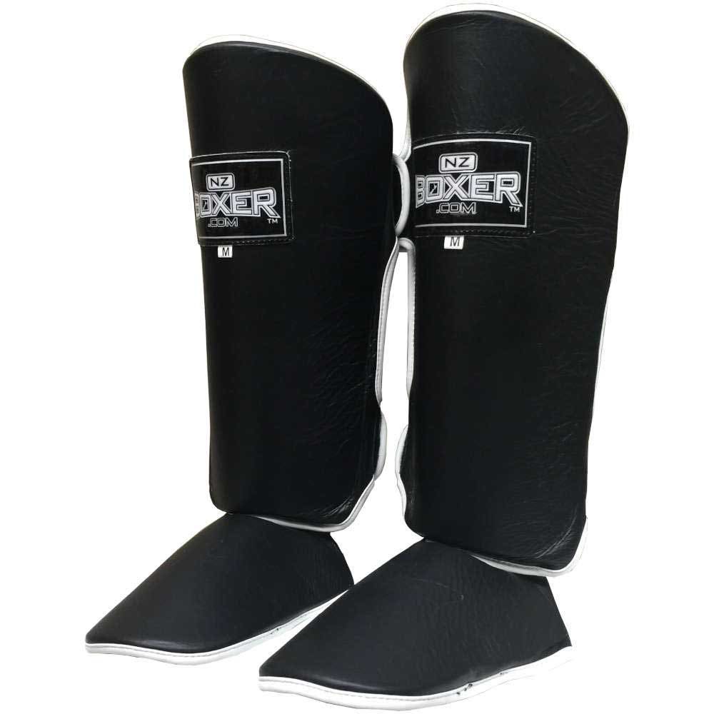Boxers Shell Guard NZ Boxer Leather Shinguard | Rebel Sport
