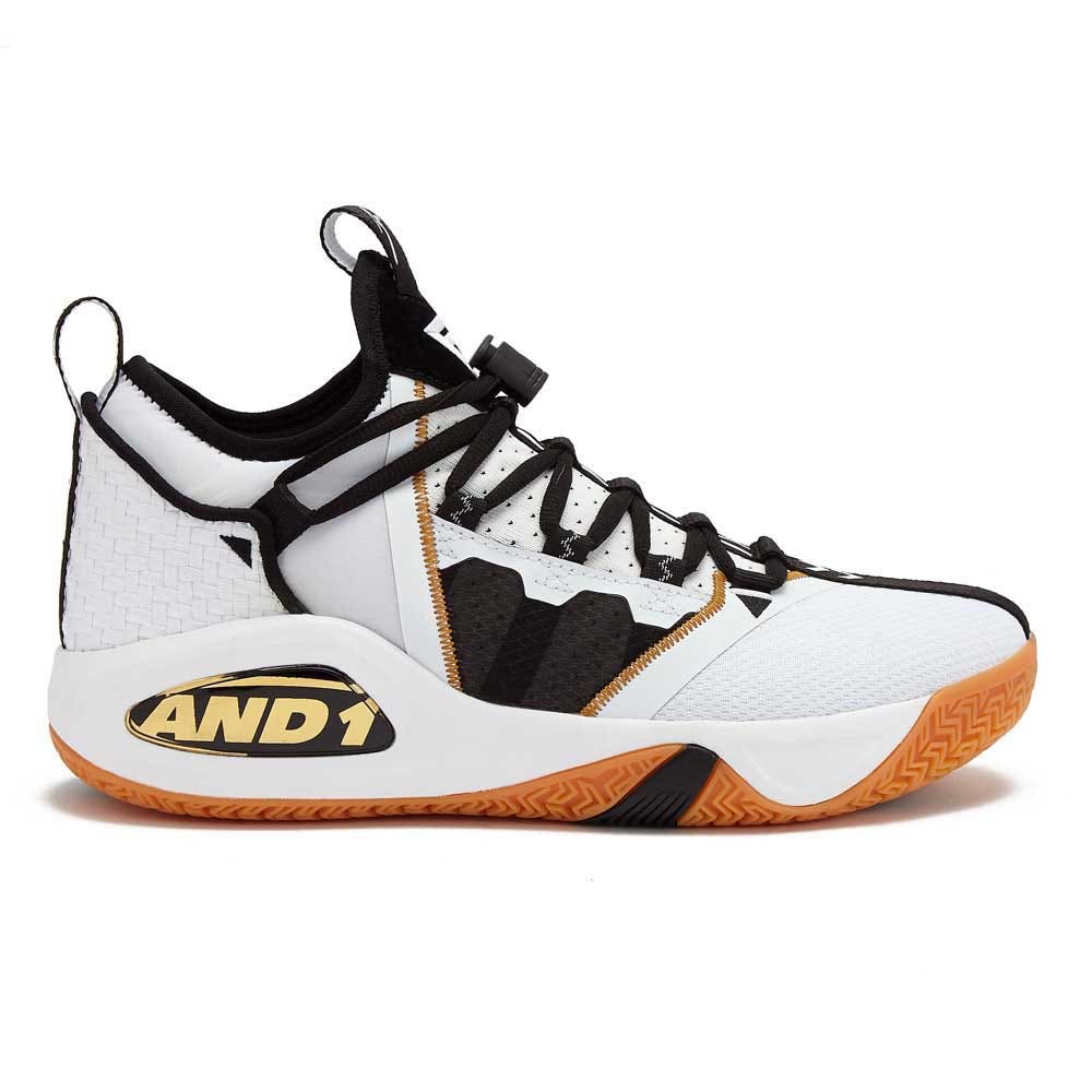 And1 Mens Attack 2.0 Mid Basketball Shoes | Rebel Sport