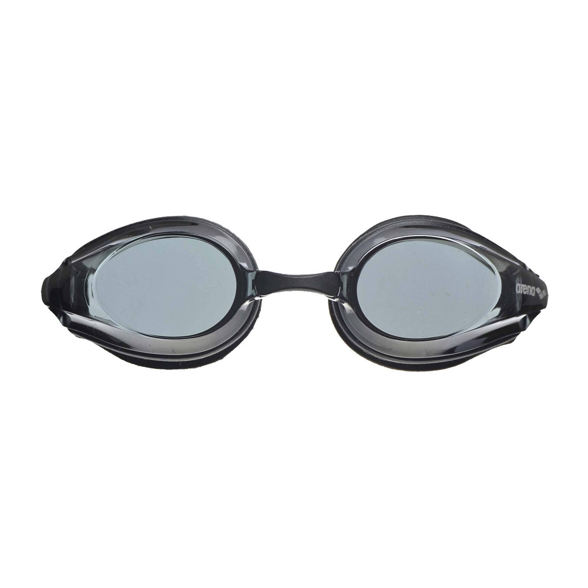 Late Ractangle Goggle arena Unisex Racing Tracks Goggle Smoke Lens Black | Rebel Sport