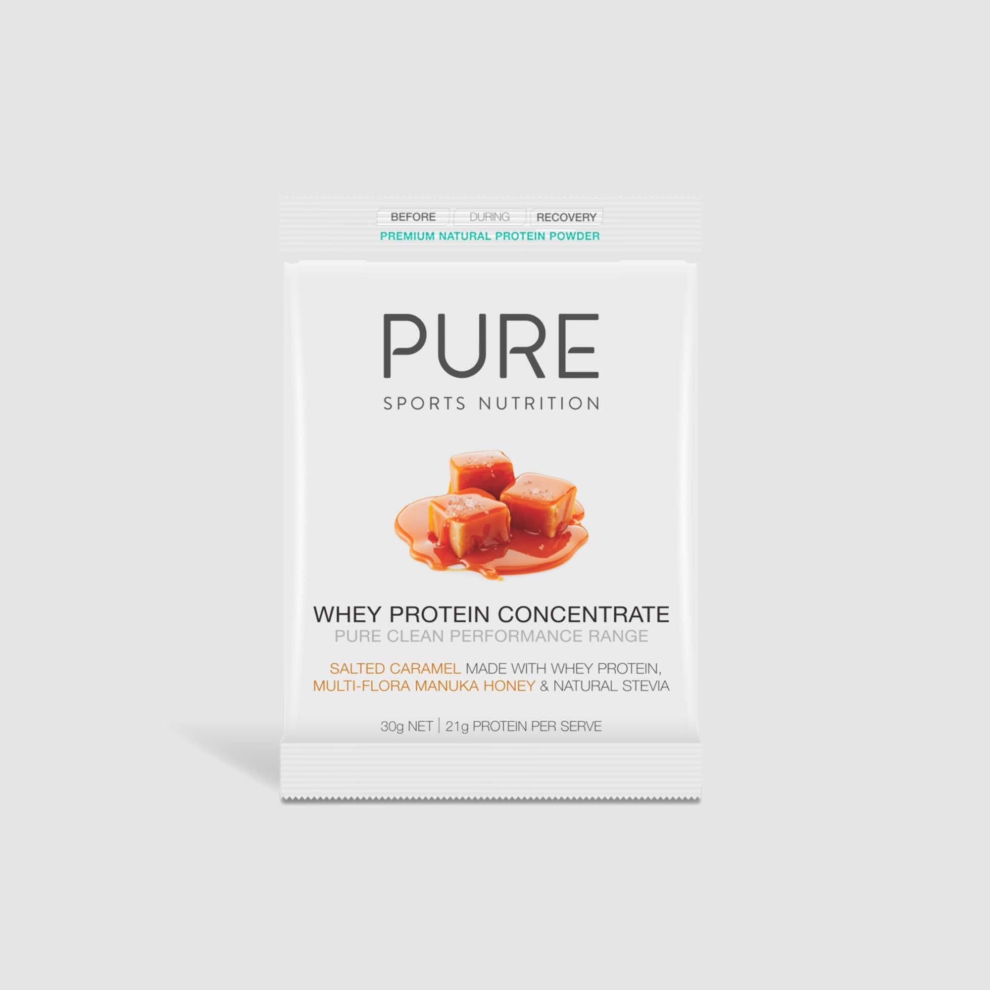 Salted Rae Inner Pure Sports Nutrition Inner Salted Caramel 30g Whey Protein 25 Pack ...