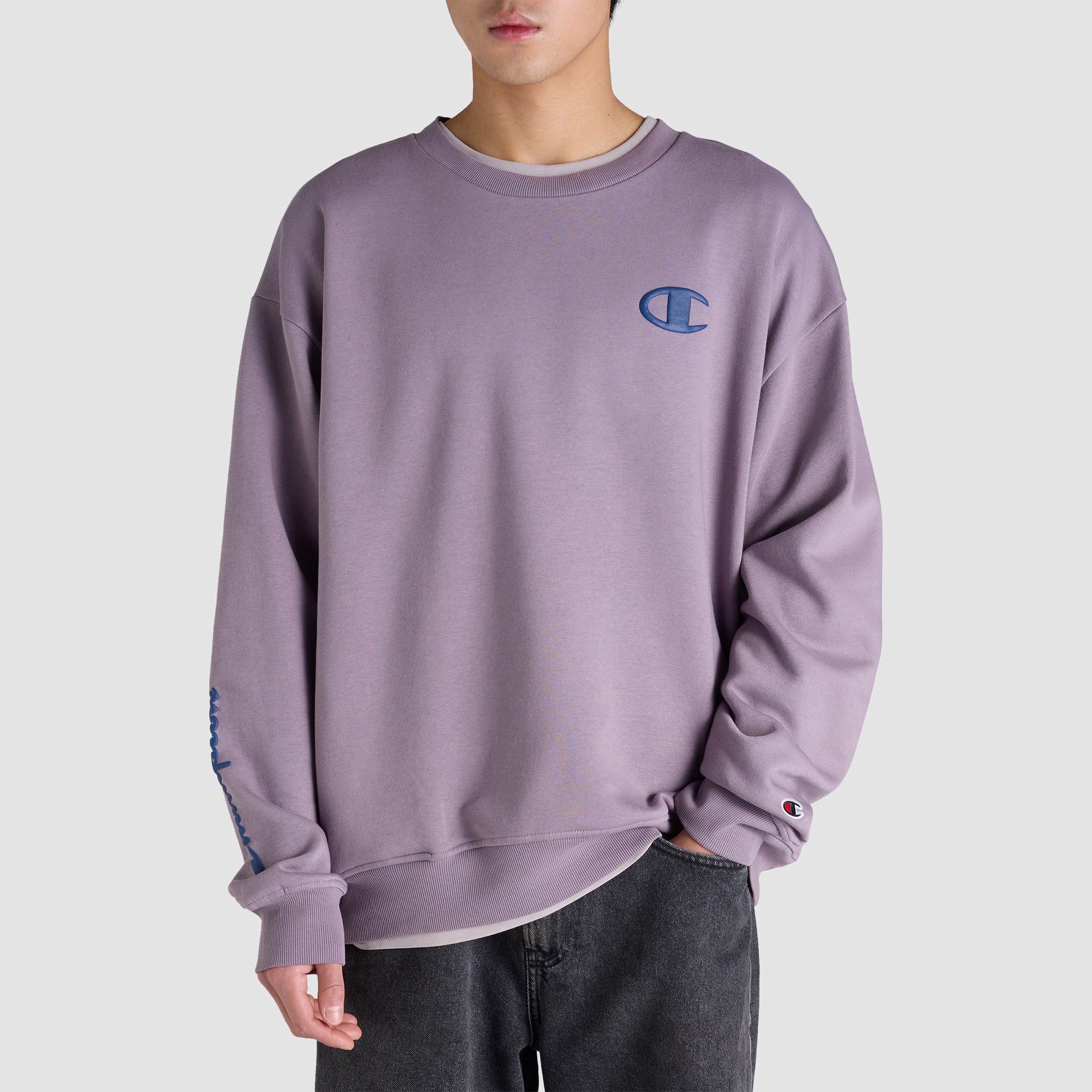 Puff Carre Script Champion Mens Puff Script Sweat | Rebel Sport